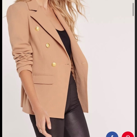 Missguided Jackets & Blazers - Missguided Military Style Blazer size 4